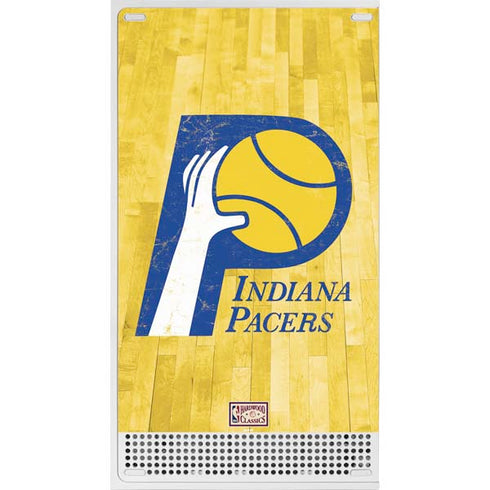 NBA Indiana Pacers Hardwood Classics Xbox Series S Console Skin
